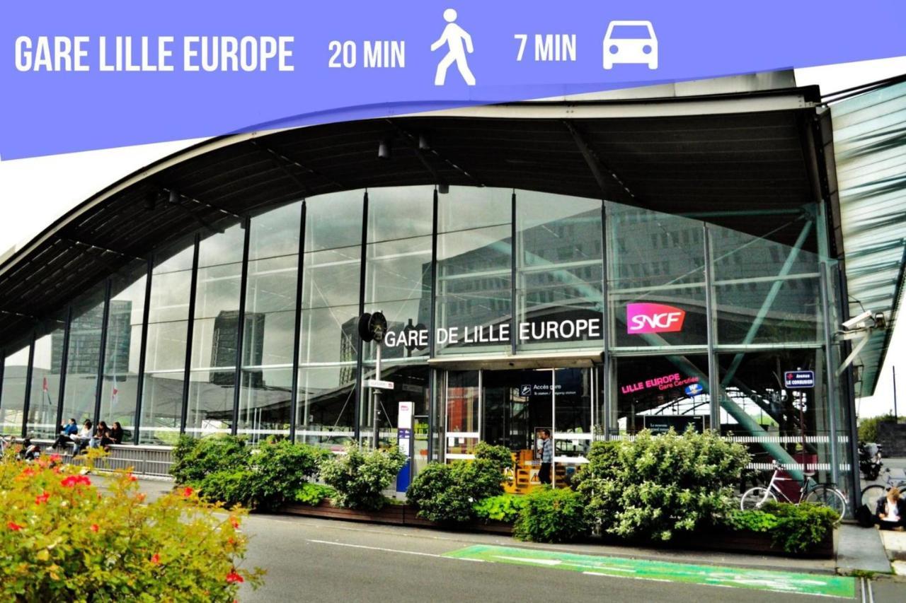 Lille Centre - Nice Cozy And Functional Studio Luaran gambar
